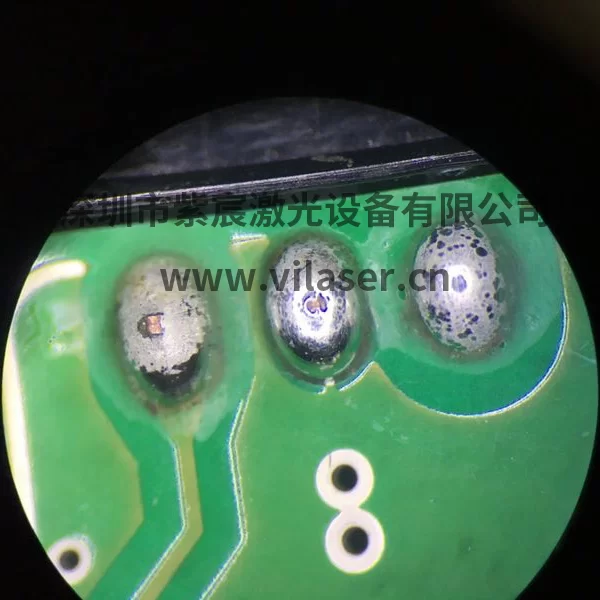 汽車傳感器激光焊錫機點焊效果應用案例