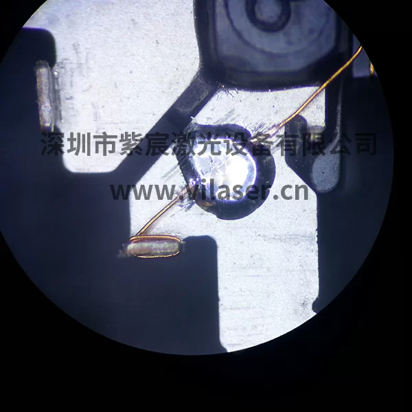 遙控器天線激光焊接效果-噴錫球焊接