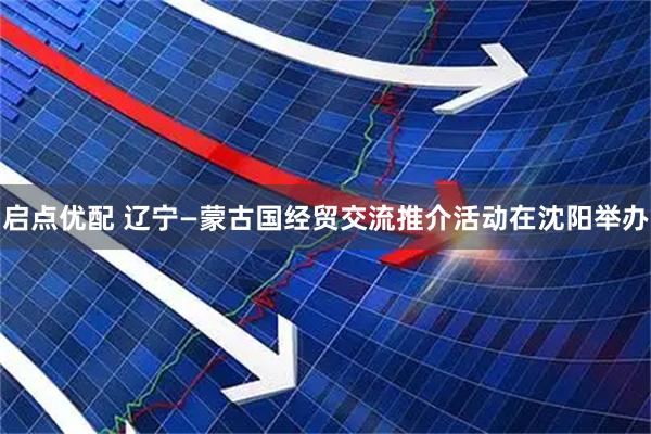 启点优配 辽宁—蒙古国经贸交流推介活动在沈阳举办
